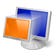 Windows Virtual PC (64-bit) logo